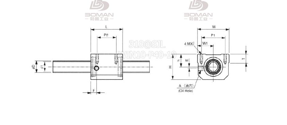 TSK RBSC1605-2.6 台湾tsk滚珠丝杠