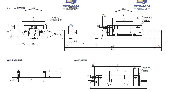 VH45GM-VH-GM滑块