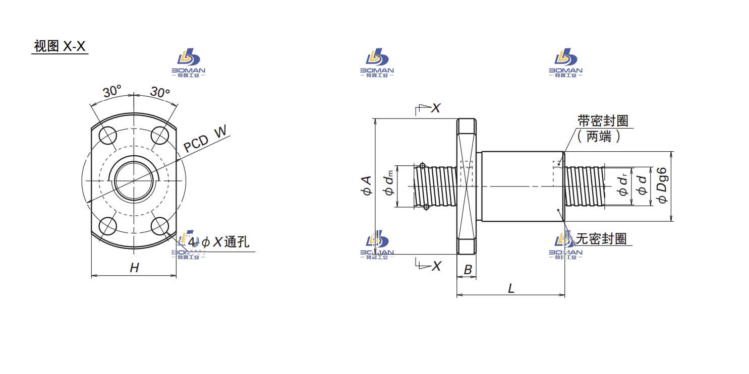 MPFD1202.5-3-NSK ZFD滚珠丝杠