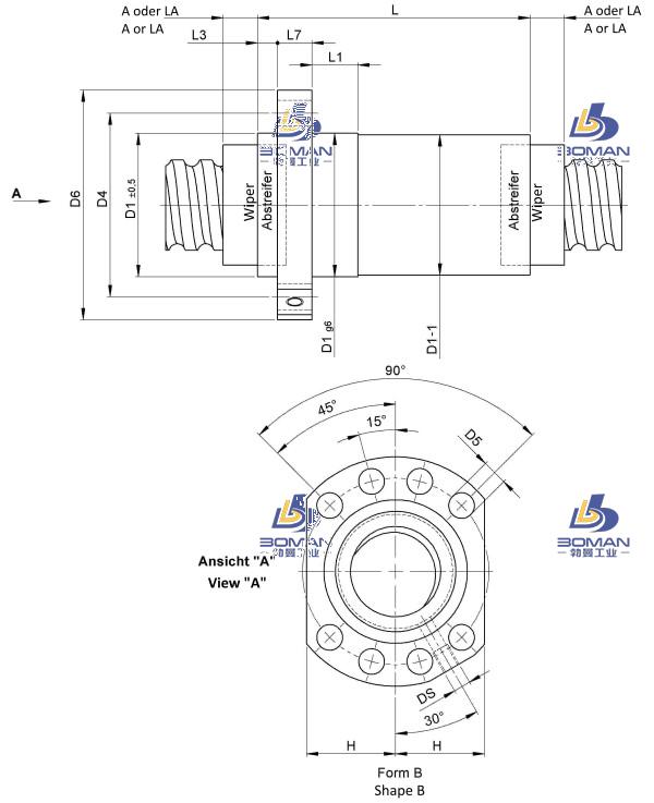 STEINMEYER施坦梅尔 3426/20.50.7,5.6N steinmeyer丝杆